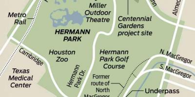 નકશો હર્મન પાર્ક